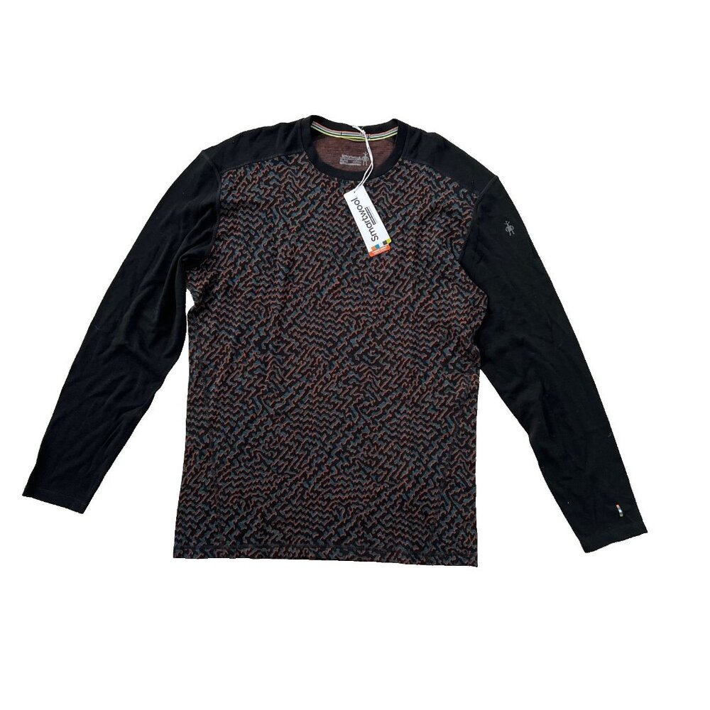 Smartwool Merino 250 Classic Base Layer Crew Black Retro Line ( XL )